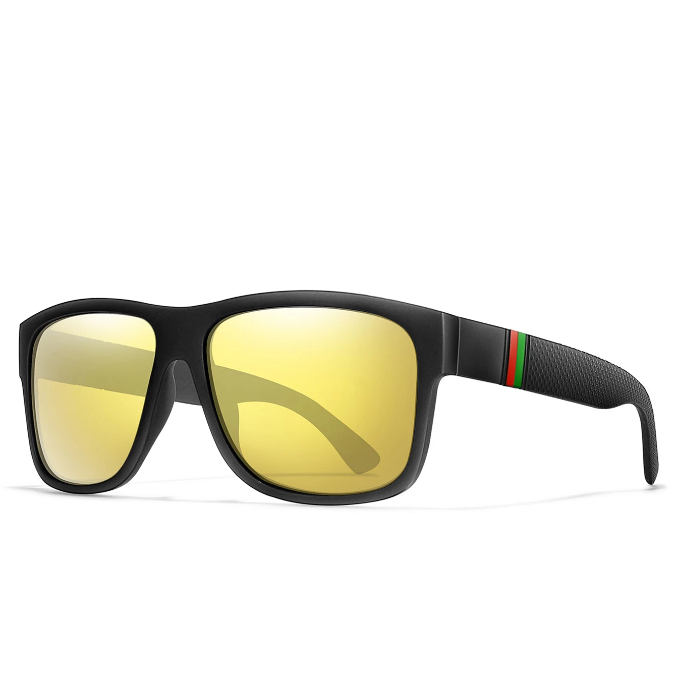 Men’s Polarized Square Sunglasses Large Frame UV400