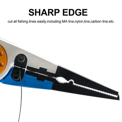 Aluminum Fishing Pliers Line Cutter With Hook Remover