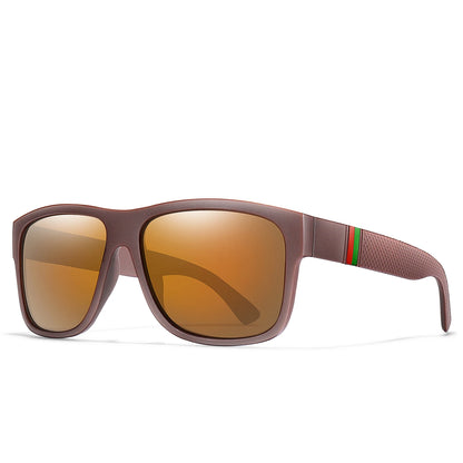 Men’s Polarized Square Sunglasses Large Frame UV400