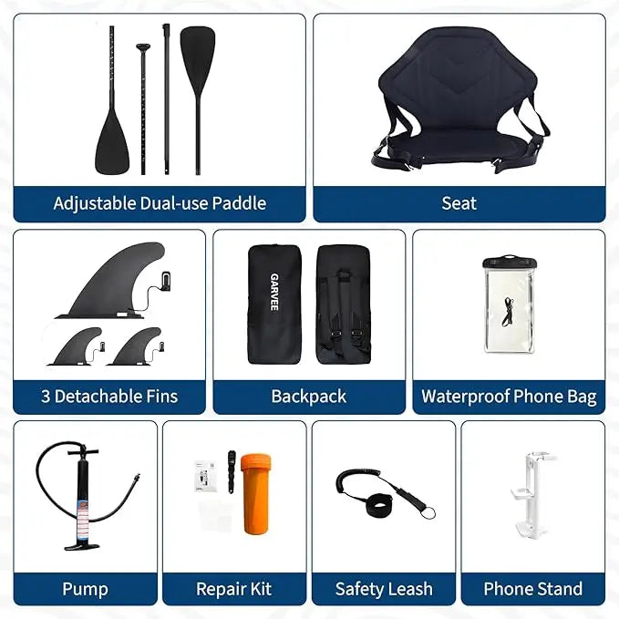 Inflatable Stand Up Paddle Board with SUP Accessories